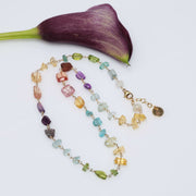 Color Me Brightly - Multi-Gemstone Necklace alt image 2 | Breathe Autumn Rain Artisan Jewelry