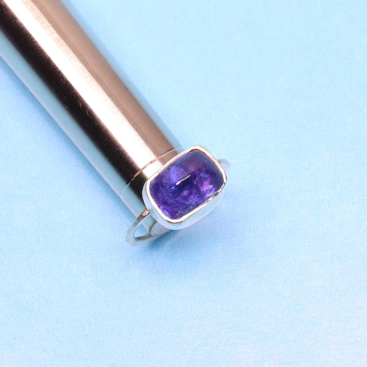 Hyacinth - Tourmaline Silver Ring alt image | Breathe Autumn Rain