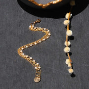 Lily of the Valley - Layered Pearl Gold Bracelet alt image | Breathe Autumn Rain Jewelry