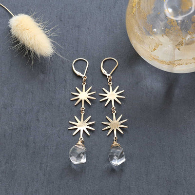 Starlight - Crystal Drop Earrings main image | Breathe Autumn Rain Jewelry