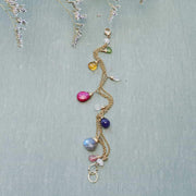 Monaco - Sapphire Multi-Gemstone Gold Bracelet Main Image | Breathe Autumn Rain