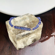 Tanzania - Tanzanites Bar Bracelet - alt image | BreatheAutumnRain