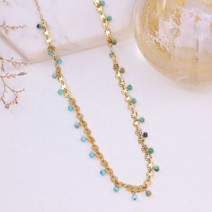 Amira - Sleeping Beauty Turquoise Necklace