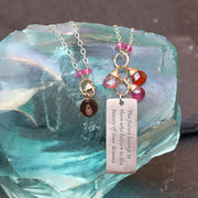 Believe In Your Dreams "Bloom" - Tourmaline Pendant Empowerment Necklace | BreatheAutumnRain