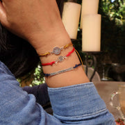 Cord Bracelet life style image | Breathe Autumn Rain Artisan Jewelry