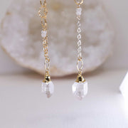 Diamonds In The Sky - Herkimer Diamond Necklace main image | Breathe Autumn Rain Artisan Jewelry