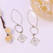 Evil Eye - Sterling Silver Earrings main image | Breathe Autumn Rain Artisan Jewelry