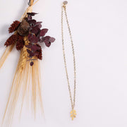First Fall - Gold Leaf Necklace