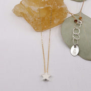 Gliding Star - Silver Star Necklace main image | Breathe Autumn Rain Artisan Jewelry