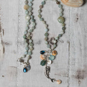 Cape Hatteras - Organic Aquamarine Necklace