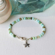 Sea Cove - Peruvian Opal Starfish Bracelet main image | Breathe Autumn Rain Artisan Jewelry