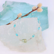 Skye and Earth - Multi Gemstone Silver Bracelet main image | Breathe Autumn Rain Artisan Jewelry
