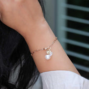 Soho - Gold Link Charm Bracelet life style image | Breathe Autumn Rain Artisan Jewelry
