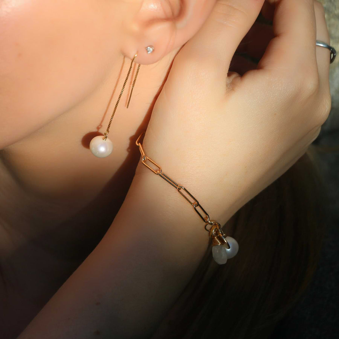 Soho and Manon life style image | Breathe Autumn Rain Artisan Jewelry